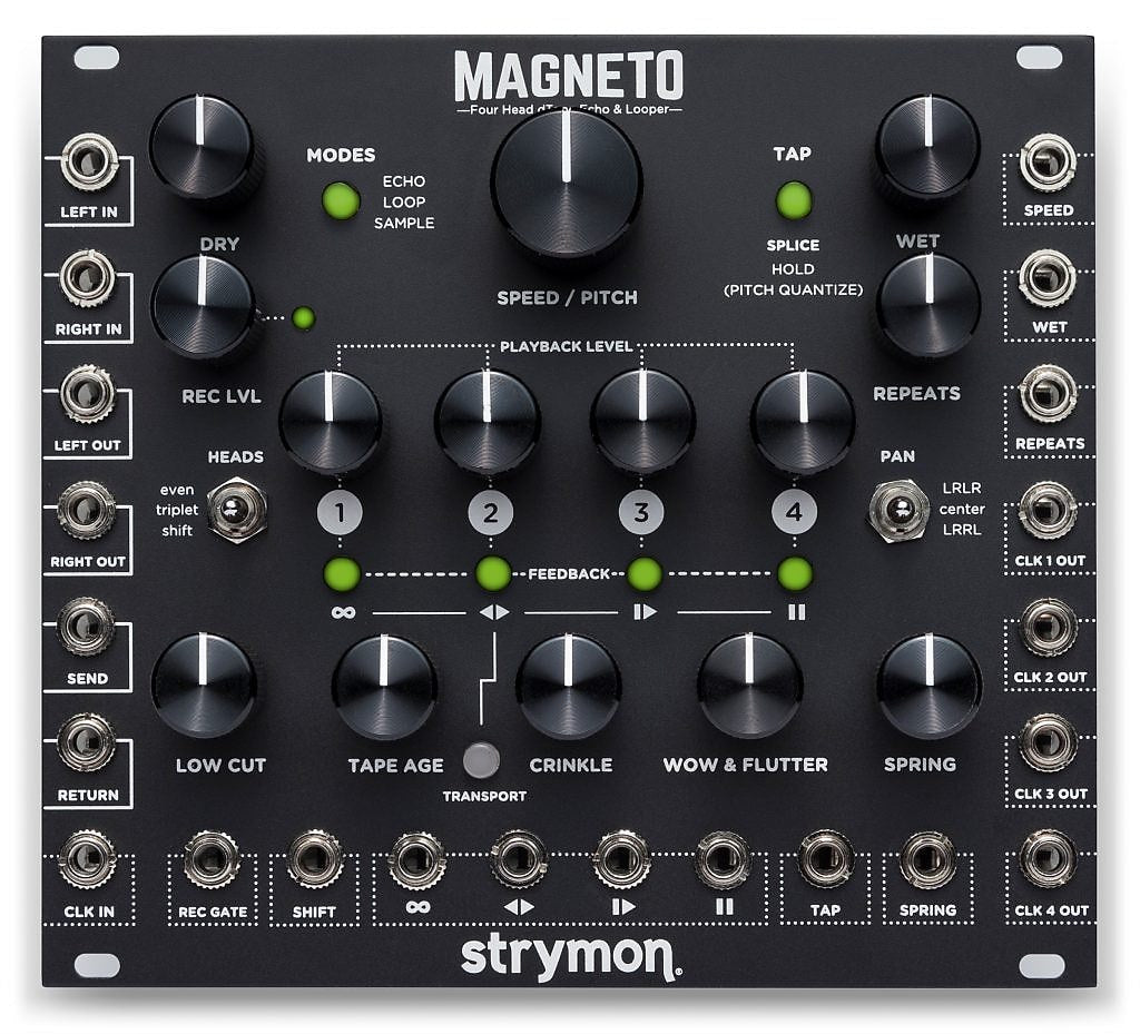 Strymon Magneto Eurorack Tape Echo and Reverb