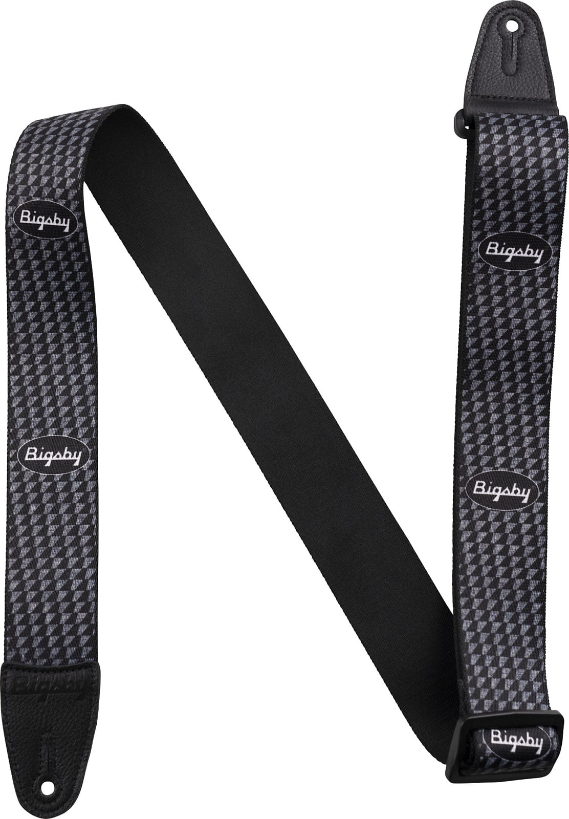 Bigsby Hounds Tooth Strap, Black, 2"