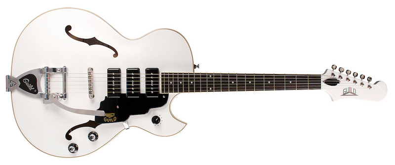 Guild Starfire I Jet 90 Electric Guitar - White Satin
