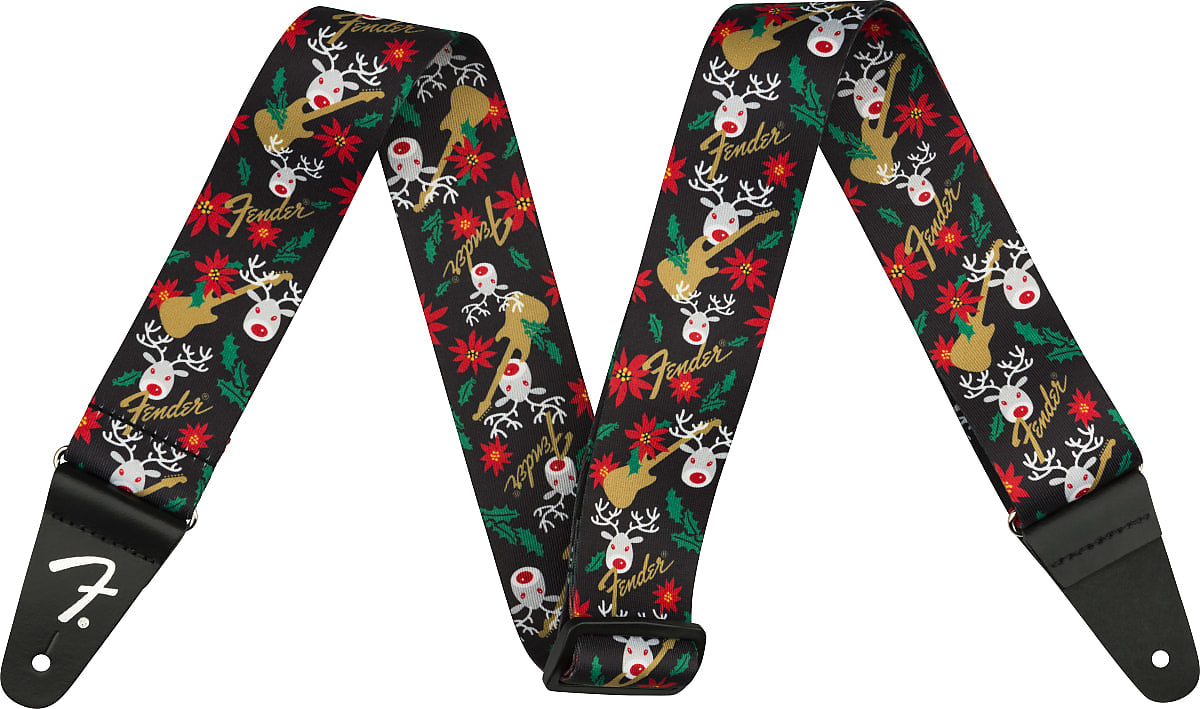 Fender Ugly Xmas Sweater Strap, Reindeer