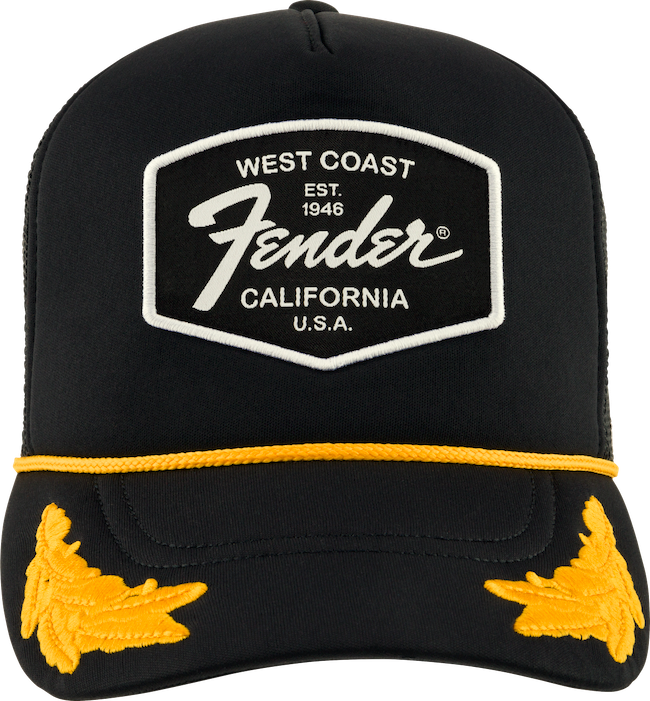 Fender Scrambled Eggs Hat - Black