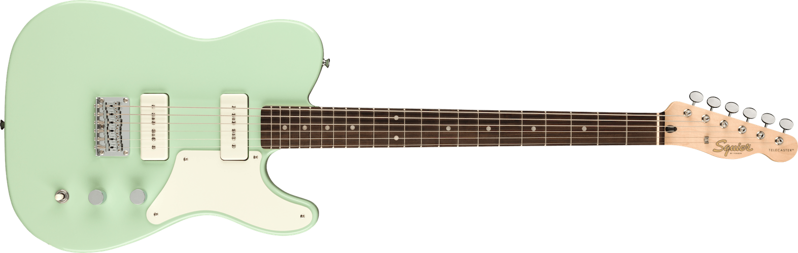 Fender Squier Paranormal Baritone Cabronita Telecaster, Surf Green
