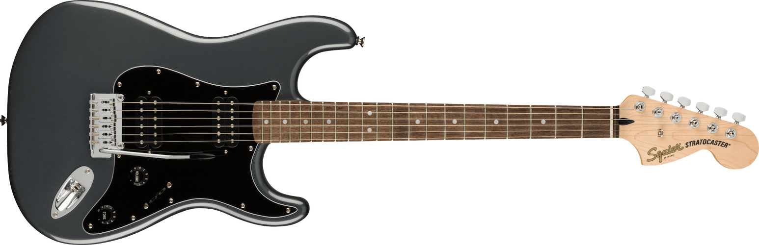 Fender Squier Affinity Series Stratocaster HH, Charcoal Frost Metallic