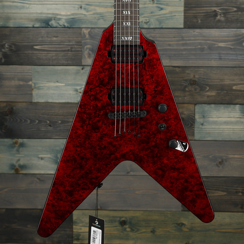 Schecter V-1 Apocalypse Red Reign