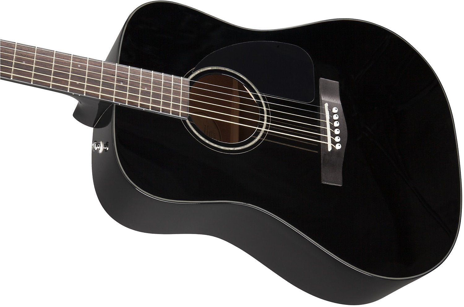Fender CD-60 Dreadnought V3 w/Case, Walnut Fingerboard, Black