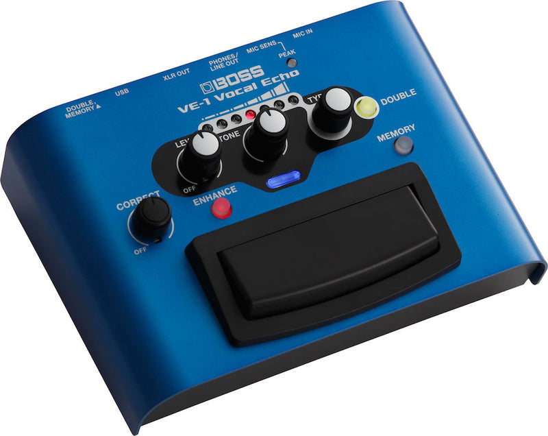 Boss VE-1 Vocal Echo Reverb and Studio Effect Pedal