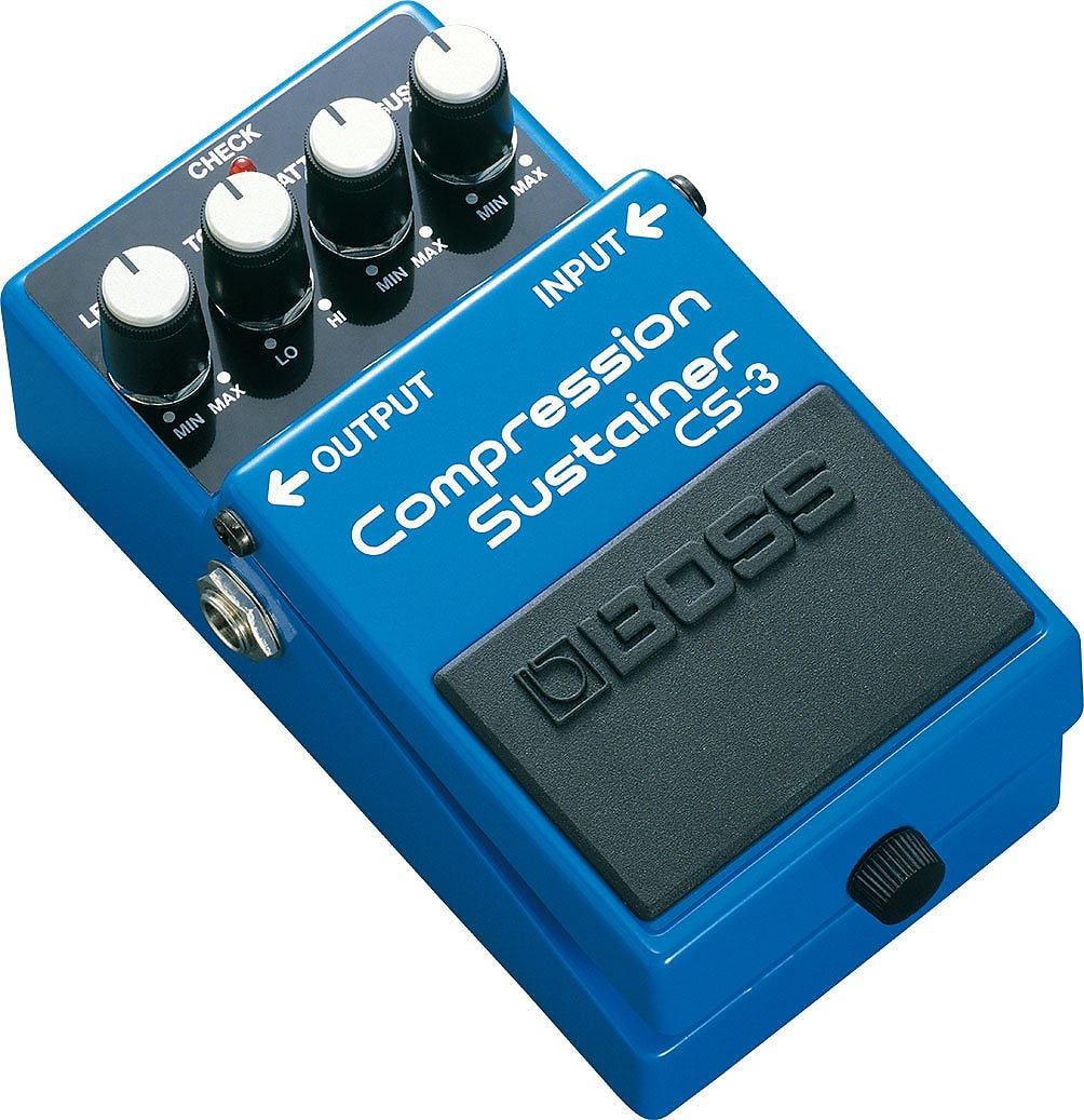 Effects Pedals Compression and Sustain
