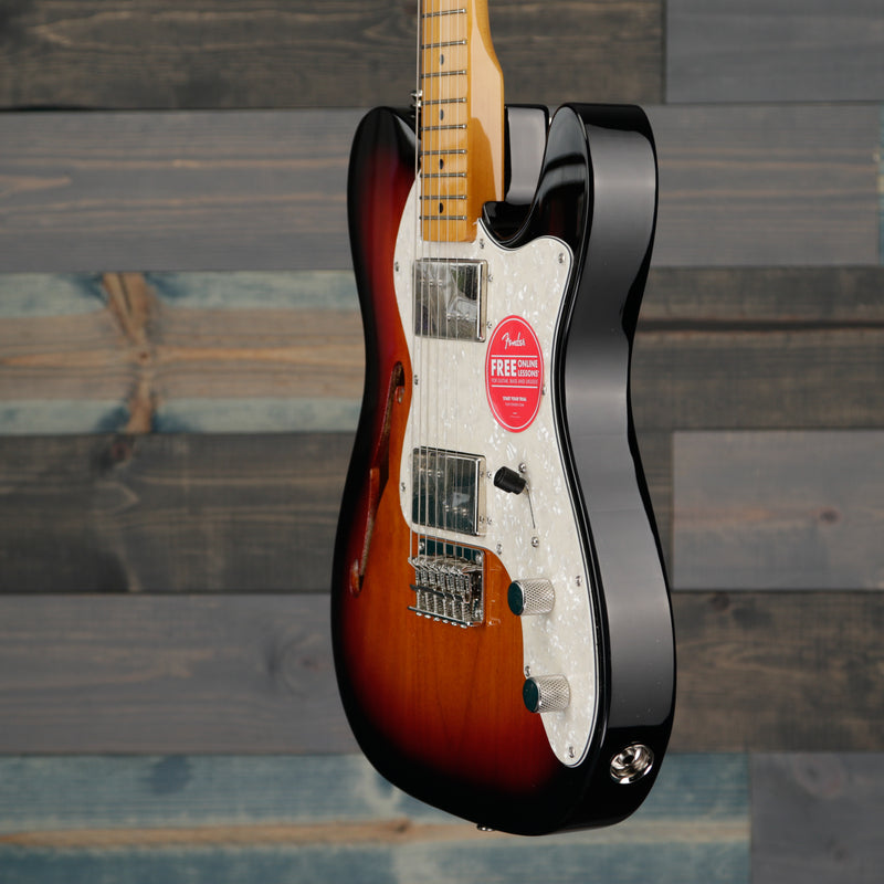 Fender Squier Classic Vibe '70s Telecaster Thinline Maple FB 3-Color Sunburst