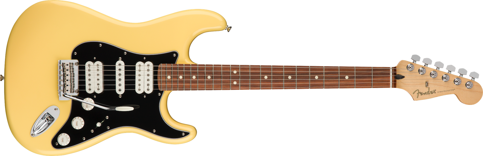 Fender Player Stratocaster HSH, Pau Ferro Fingerboard, Buttercream