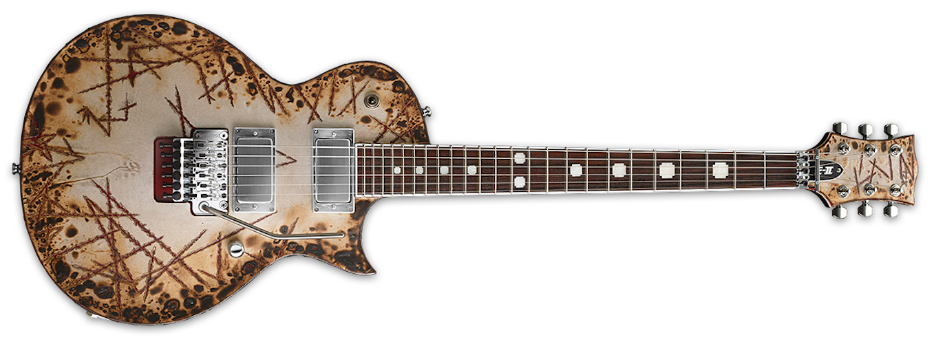 ESP E-II RZK-II Electric Guitar - Burnt