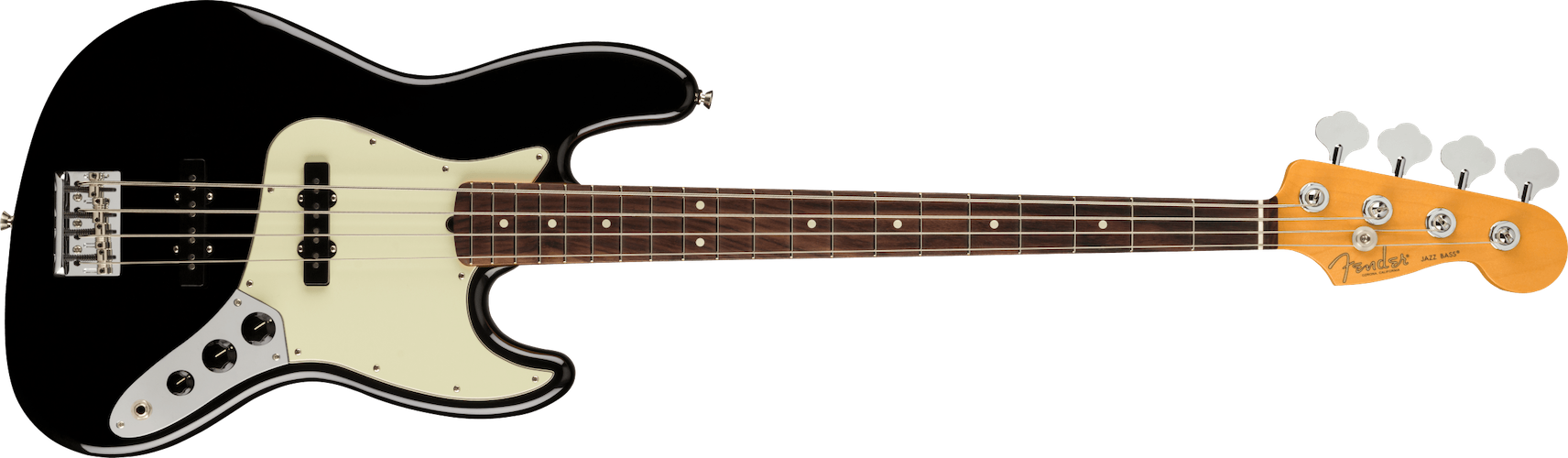 Fender American Professional II Jazz Bass w/Case, Rosewood FB, Black