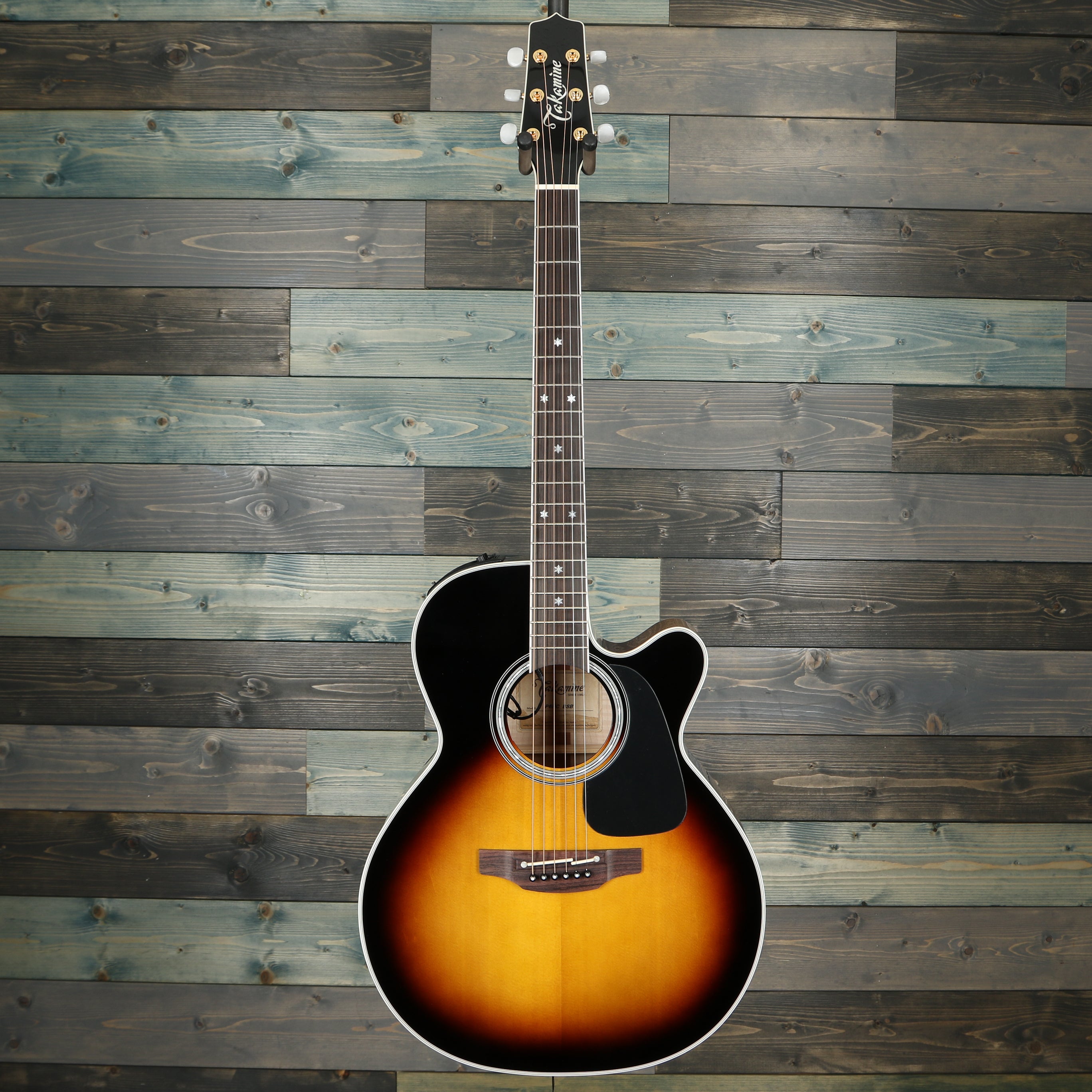 Takamine P6NC Cutaway Acoustic Guitar - Brown Sunburst