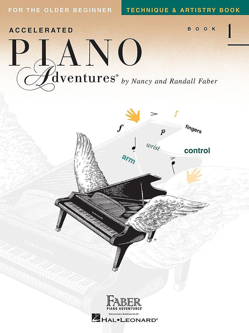 Faber Accelerated Piano Adventures for the Older Beginner Technique Artistry, 1