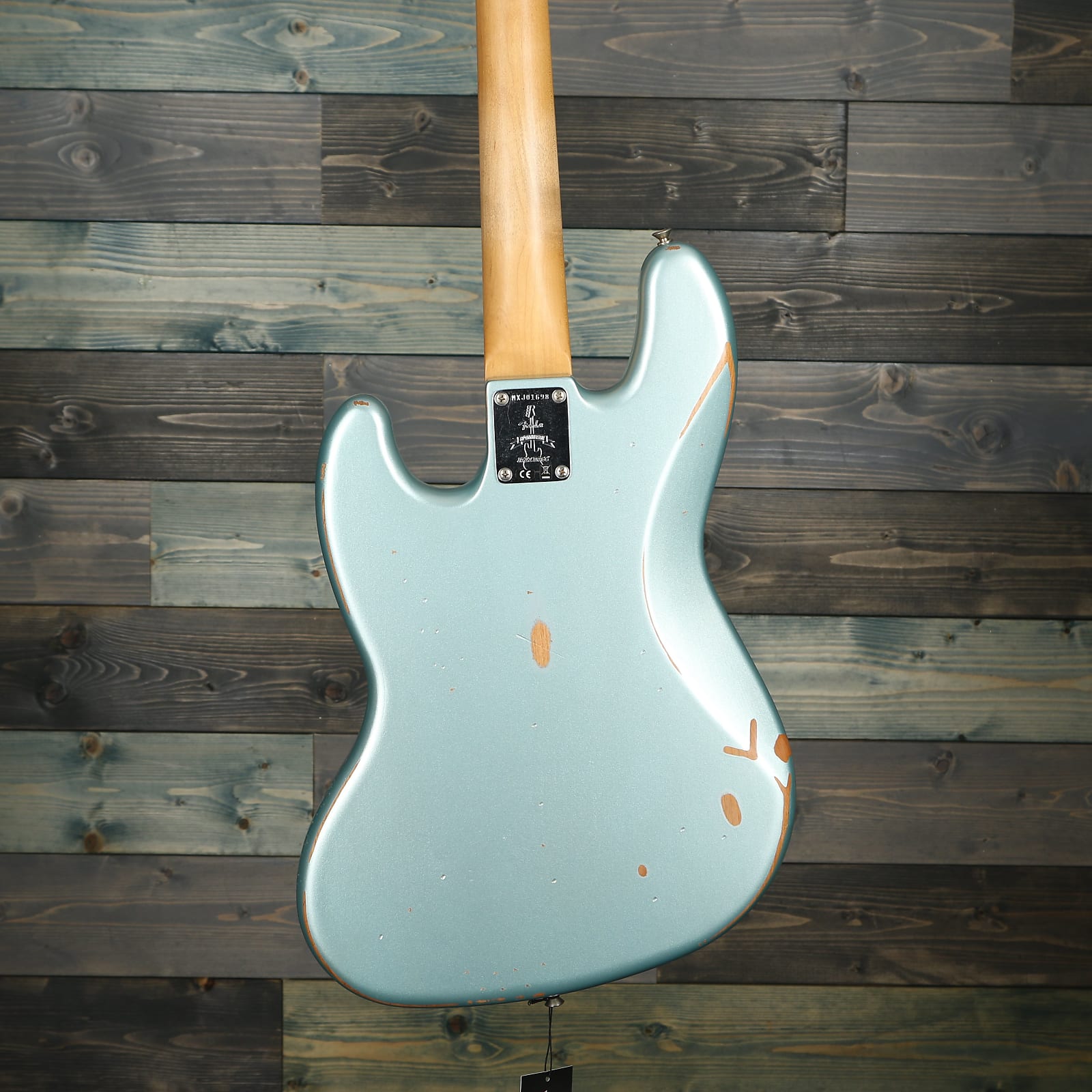 ベース Fender 60THANNIVERSARY ROADWORN JAZZBASS Fender 60th Anniversary Roadworn 60s Jazz Bass - Olympic