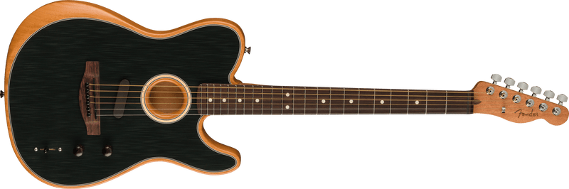 PREORDER Acoustasonic Player Telecaster Rosewood Fingerboard Brushed Black