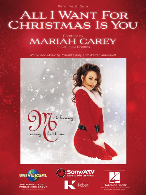 All I Want for Christmas Is You-Mariah Carey - Piano, Vocal, Guitar Arrangement