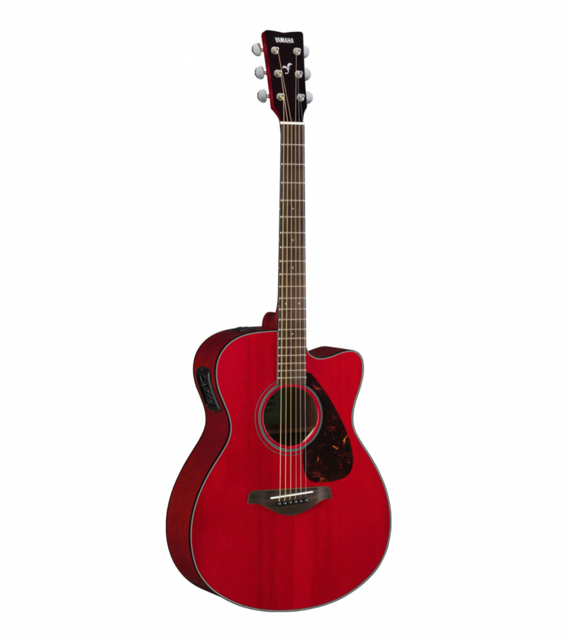Yamaha FSX800C Acoustic Cutaway - Ruby Red
