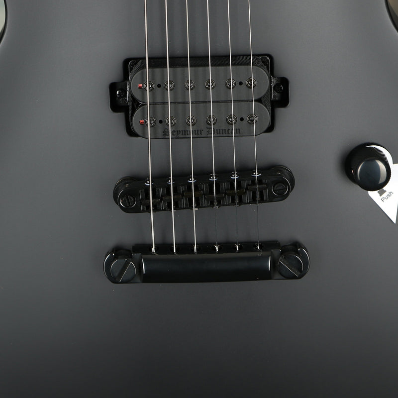 ESP LTD EC Black Metal Electric Guitar- Black Satin