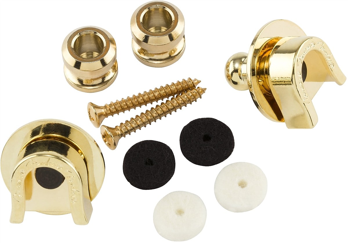 Fender Security Strap Locks, Gold