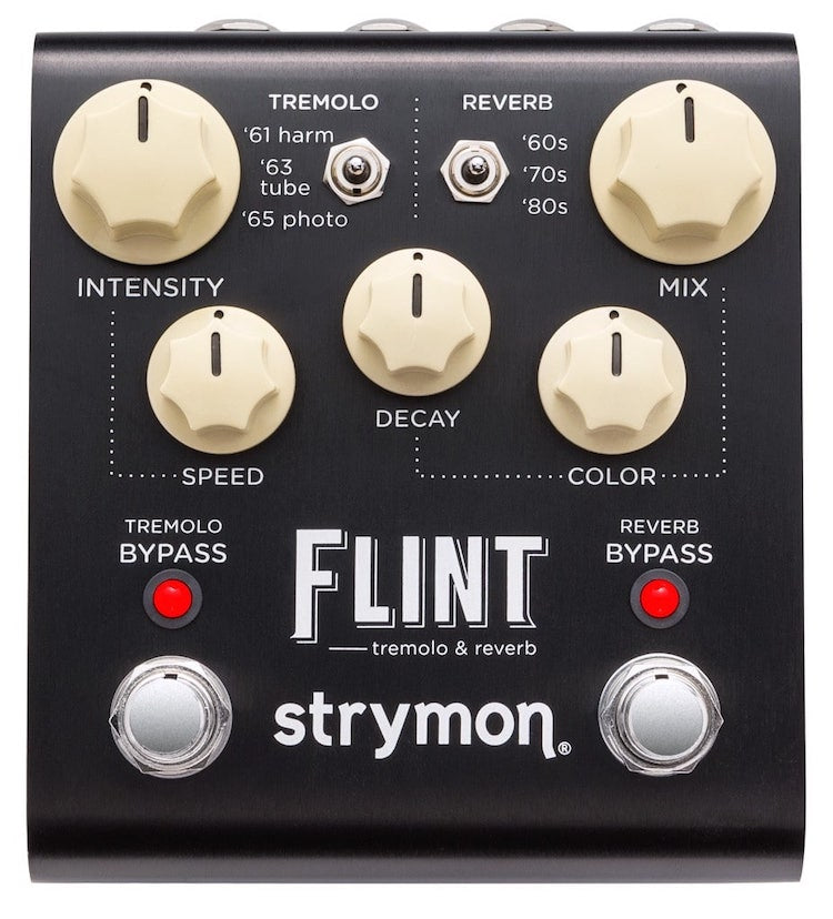 Strymon Flint Tremolo & Reverb White Knob v2