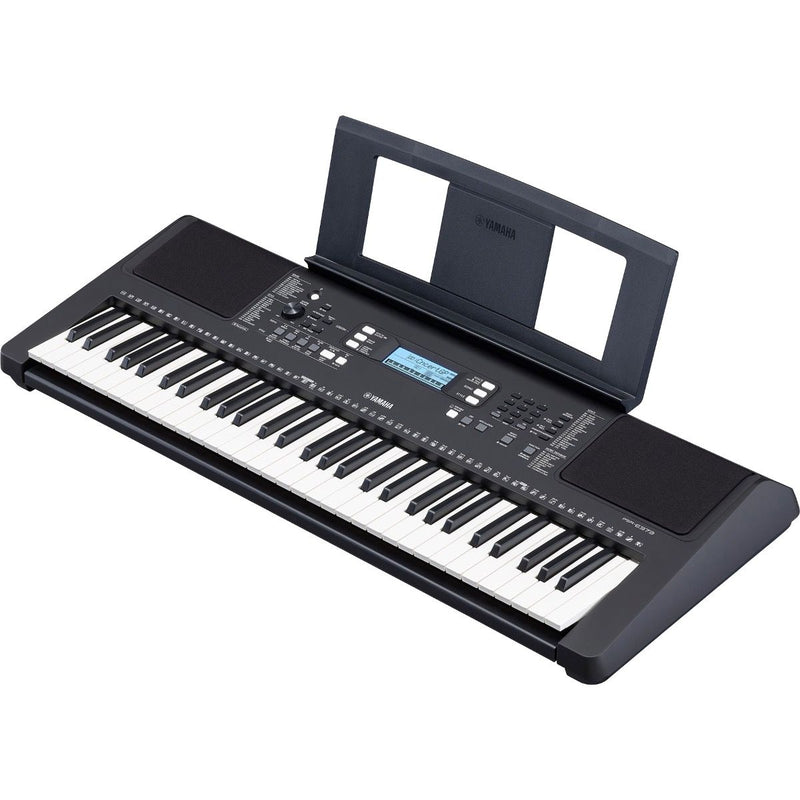 Yamaha PSRE373 Kit 61-key mid-level portable keyboard with SK B2