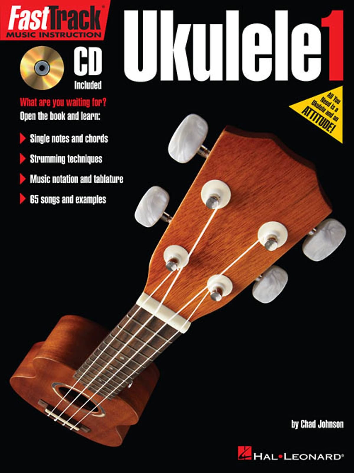 Hal Leonard FastTrack Ukulele Method - Book 1