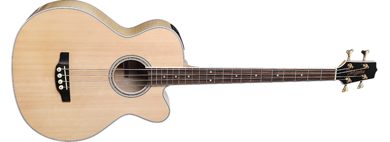 Takamine GB72CE Acoustic Bass - Natural Satin