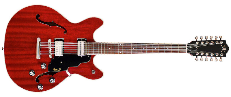 Guild Starfire I-12 Electric Guitar - Cherry Red