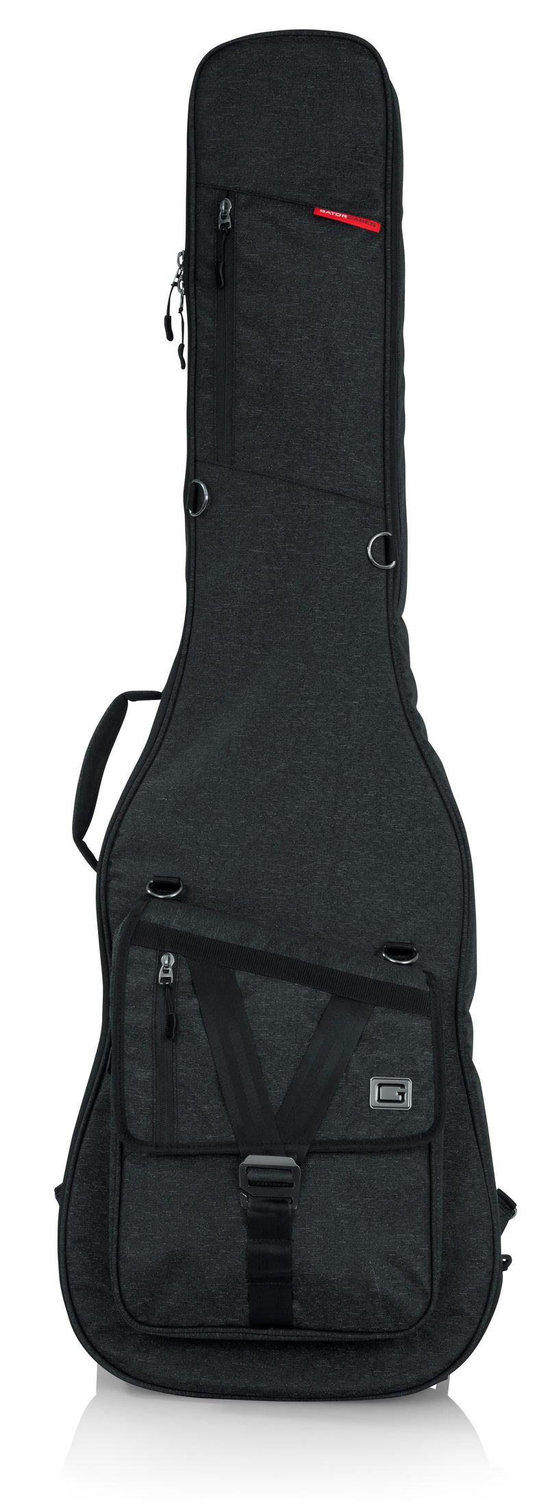 Gator Cases GT-BASS-BLK Transit Series Bass Gig Bag Characoal Black