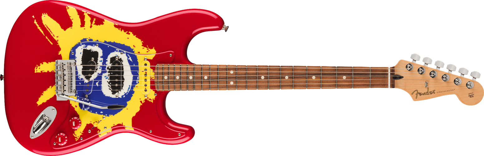 Fender 30th Anniversary Screamadelica Stratocaster, Pau Ferro FB, Custom Graphic