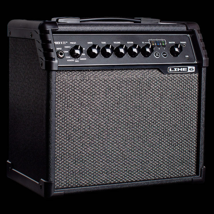 Line 6 Spider V 20 MkII Guitar Amp with Modeling and Effects
