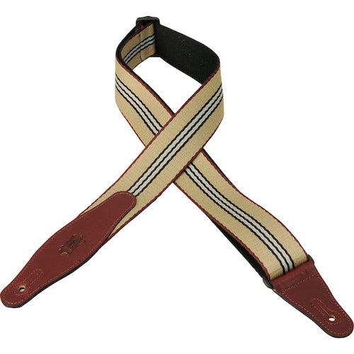 Levy's MSSW80-002 2in Woven Polypropylene Guitar Strap - Tan