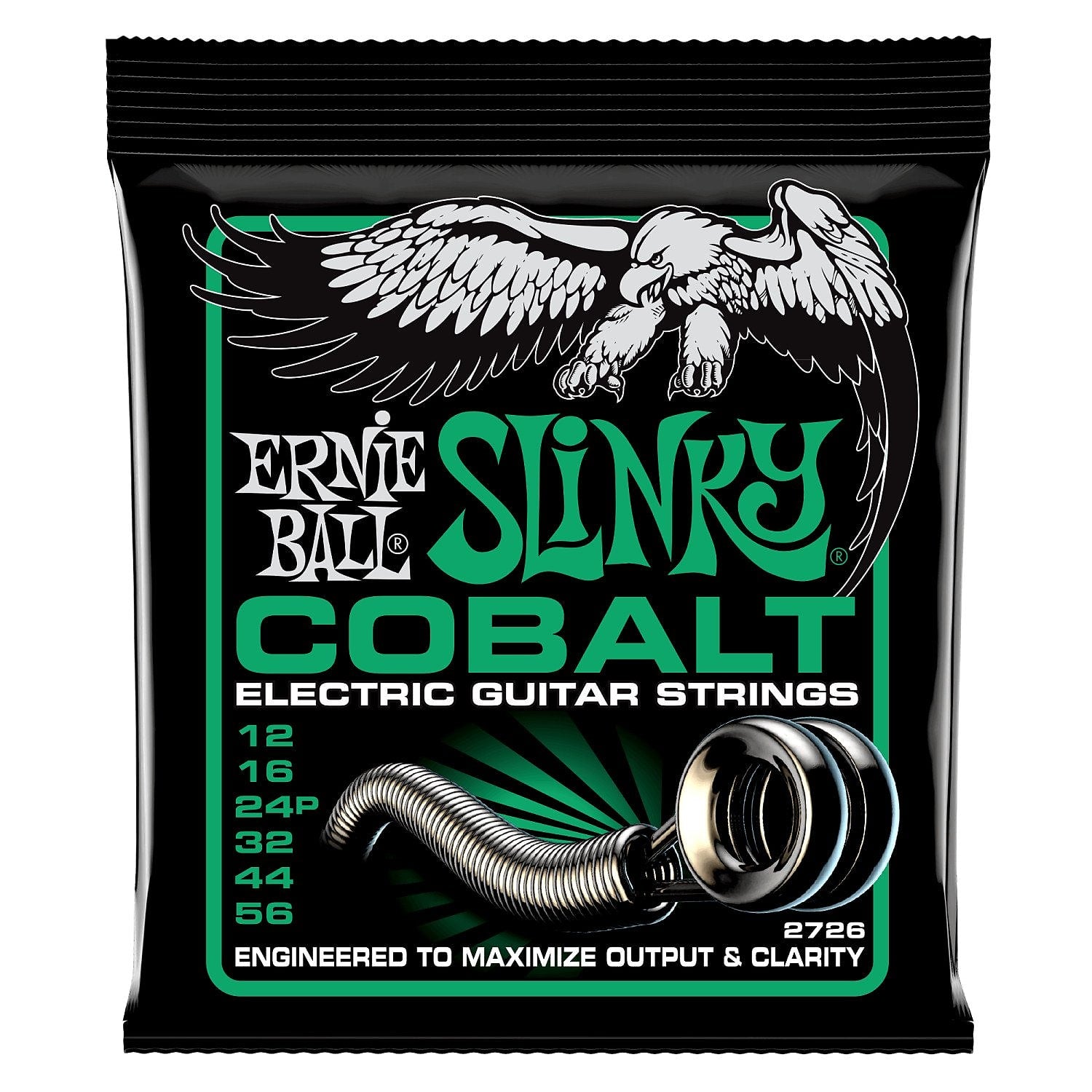 Ernie Ball 2726 Not Even Slinky Cobalt Electric Guitar Strings - 12-56 Gauge