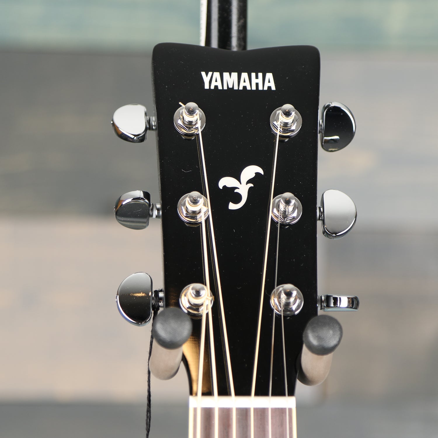 Yamaha FG Black TransAcoustic Dreadnought Guitar