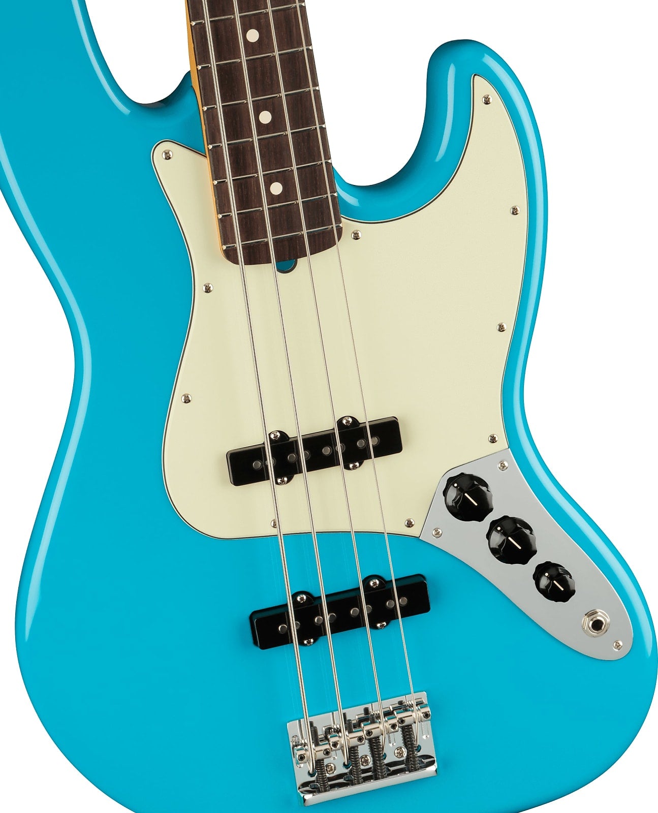 Fender American Professional II Jazz Bass, Rosewood Fingerboard, Miami Blue