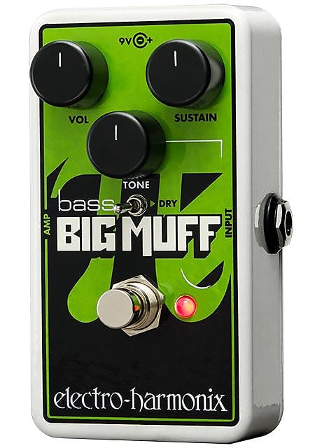 Electro-Harmonix Nano Bass Big Muff Pi Distortion / Sustainer for Bass