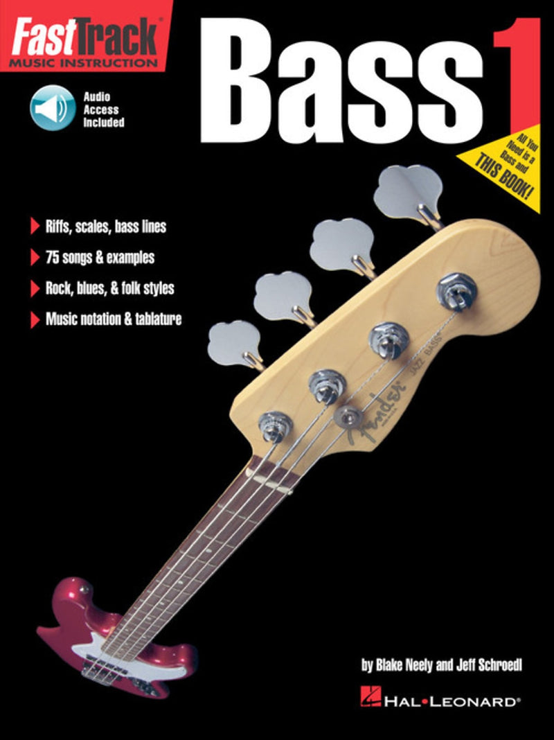Hal Leonard FastTrack Bass Method - Book 1