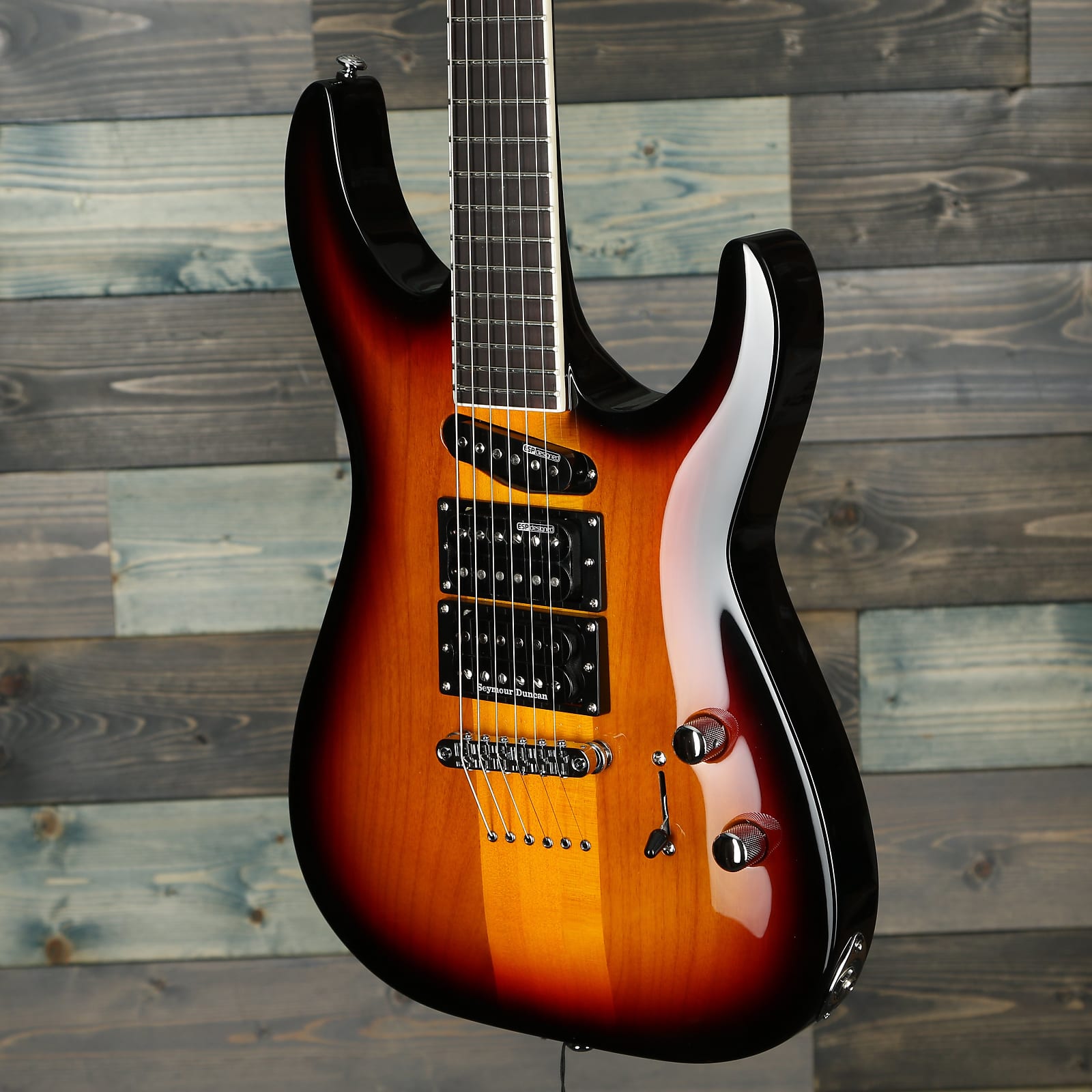 ESP LTD SC-20 Stephen Carpenter Electric Guitar - 3-Tone Sunburst