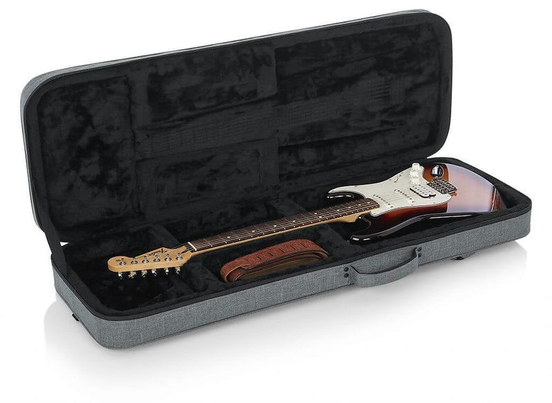 Gator Cases Transit Rigid Electric Guitar Bag, Grey