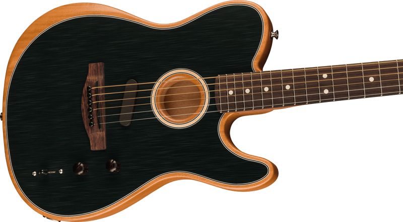 PREORDER Acoustasonic Player Telecaster Rosewood Fingerboard Brushed Black