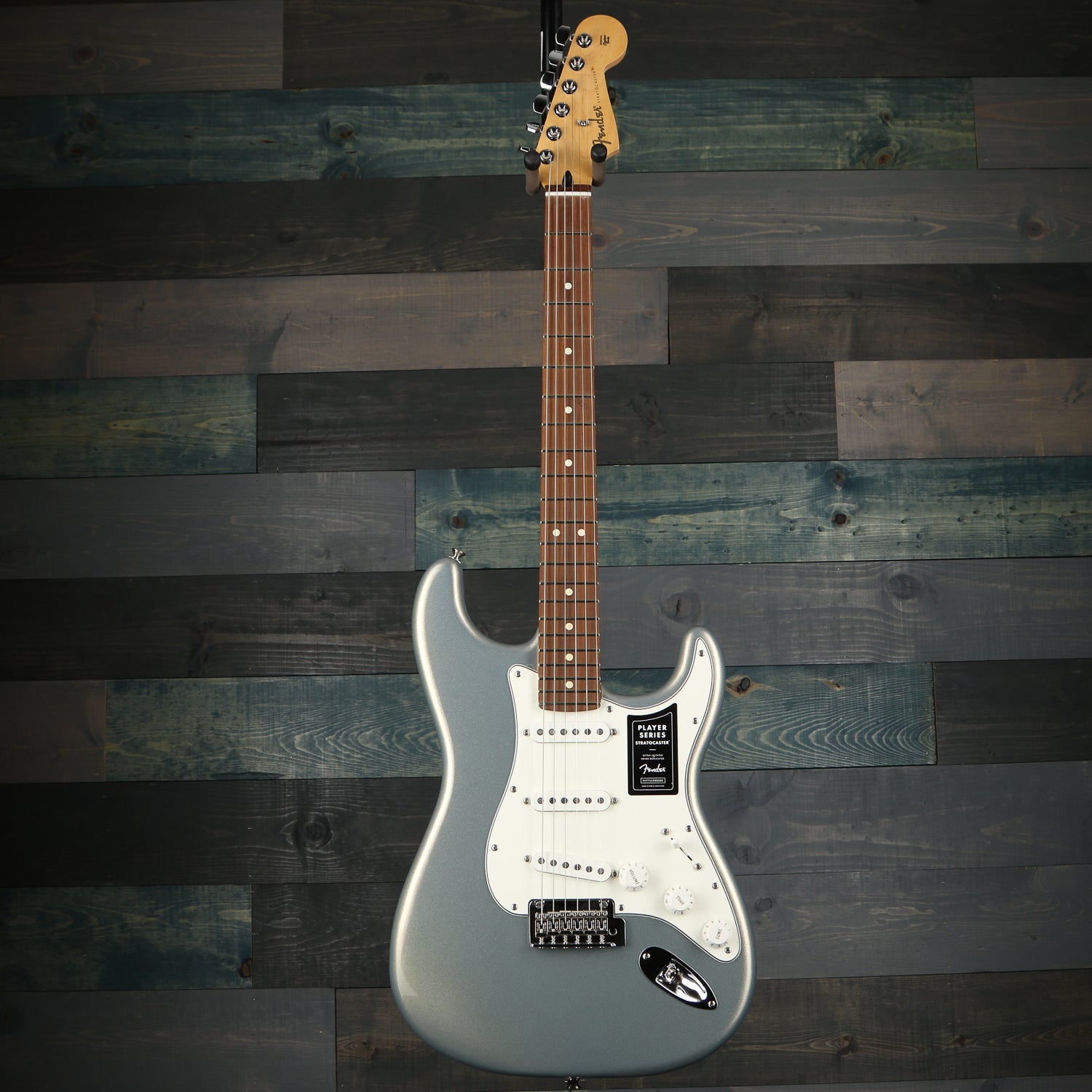 Fender Player Stratocaster, Pau Ferro Fingerboard, Silver