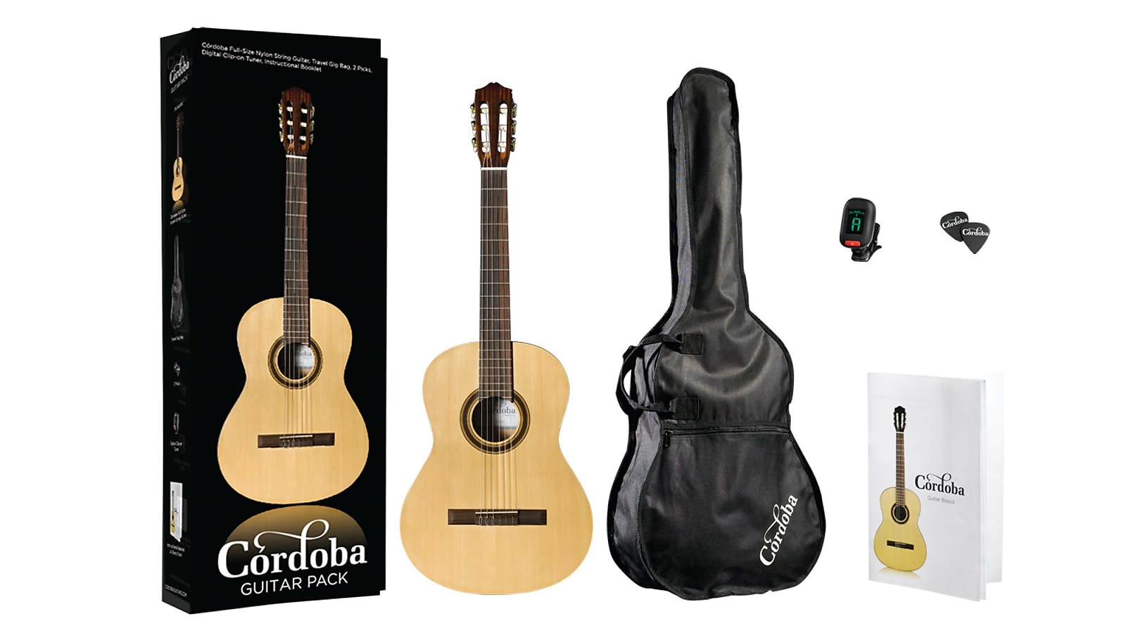 Cordoba CP100 Classical Guitar Pack