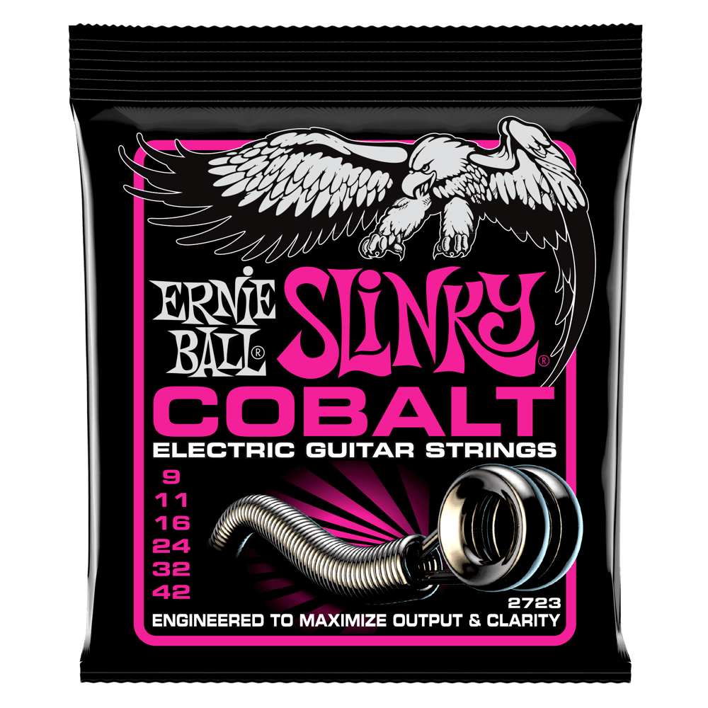 Ernie Ball 2723 Super Slinky Cobalt Electric Guitar Strings