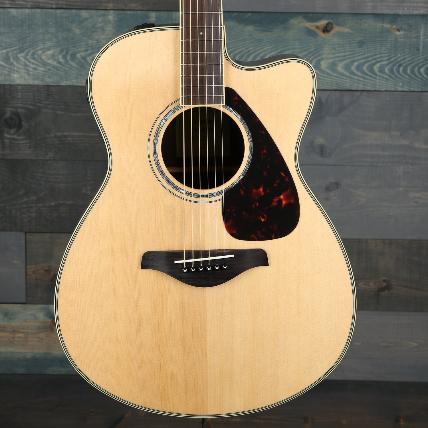 Yamaha FSX830C Natural Dreadnought Acoustic Cutaway