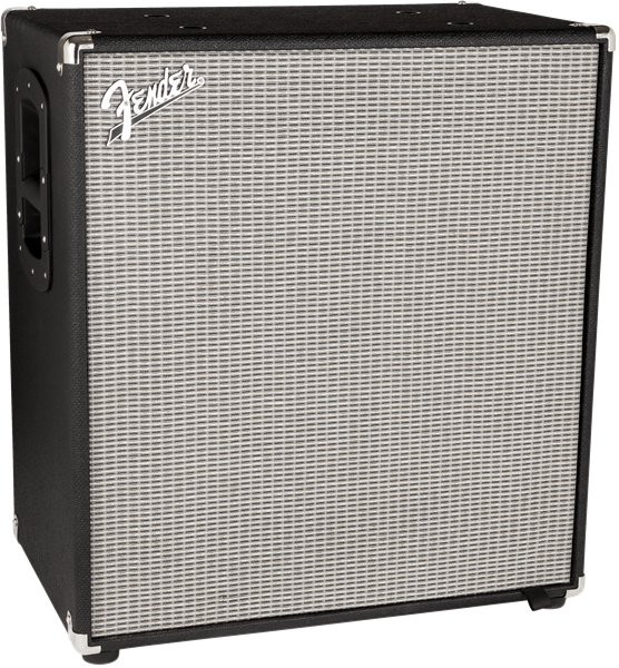 Fender Rumble 410 Cabinet (V3), Black/Silver