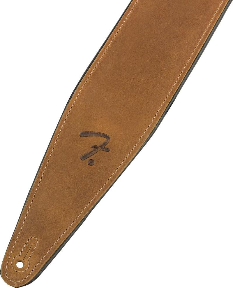 Fender Right Height Leather Strap, Cognac