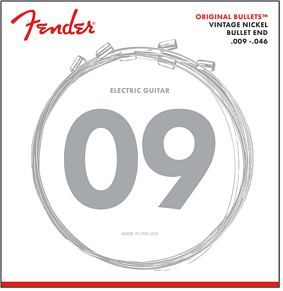 Fender Original Bullet™ 3150LR, Pure Nickel, Gauges .009-.046