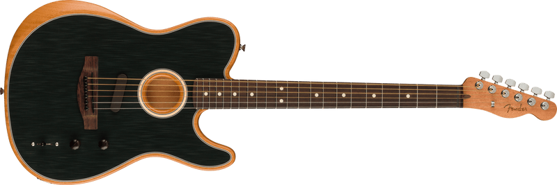 PREORDER Acoustasonic Player Telecaster Rosewood Fingerboard Brushed Black