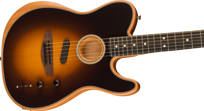 Fender Acoustasonic Player Telecaster Rosewood Fingerboard, Shadow Burst