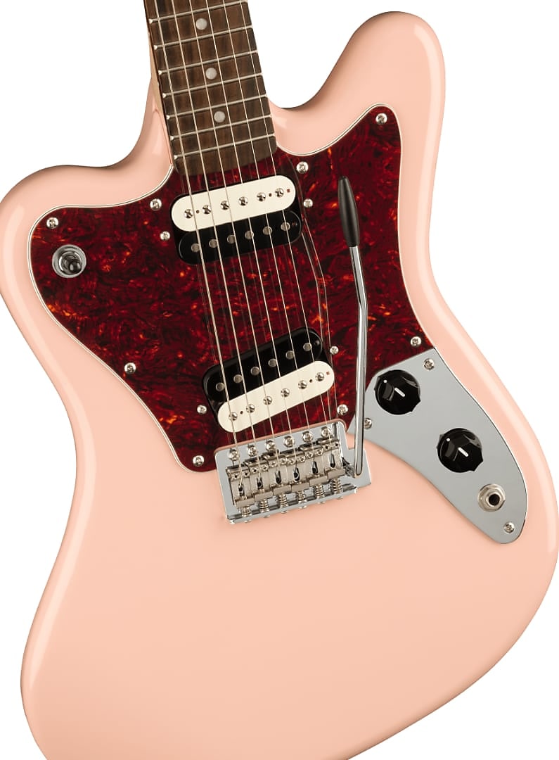 Fender Squier Paranormal Super-Sonic Tortoiseshell Pickguard, Shell Pink